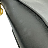 【TOD’S/トッズ】 2WAY チェーンショルダー ショルダーバッグ レザー ブラック/ゴールド金具 レディース【中古】【真子質店】【BL】 【MoMax】