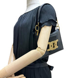 【TOD’S/トッズ】 2WAY チェーンショルダー ショルダーバッグ レザー ブラック/ゴールド金具 レディース【中古】【真子質店】【BL】 【MoMax】