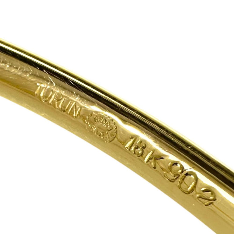 【Georg Jensen/ジョージジェンセン】 バングル パール/真珠 ブレスレット トールン K18ゴールド 18金 14.5g 16cm 902 レディース 【中古】【真子質店】【BL】 【IMiMiI】