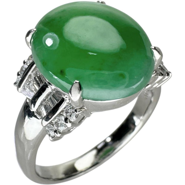 16号 ヒスイ 6.41ct ダイヤモンド 計0.39ct リング・指輪 Pt900プラチナ 10.4g レディース
【中古】【真子質店】【NN】




【MoMox】