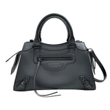 【BALENCIAGA/バレンシアガ】 ネオクラシックシティ スモール 638521 一部刻印あり 2WAY ハンドバッグ レザー ブラック レディース【中古】【真子質店】【BL】 【IMaMox】