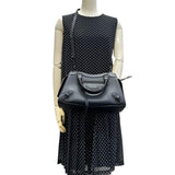 【BALENCIAGA/バレンシアガ】 ネオクラシックシティ スモール 638521 一部刻印あり 2WAY ハンドバッグ レザー ブラック レディース【中古】【真子質店】【BL】 【IMaMox】