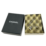 【CHANEL/シャネル】 ココマーク ハート ネックレス メタル 9.7g 42cm 04P レディース 【中古】【真子質店】【GD】 【MaKx】