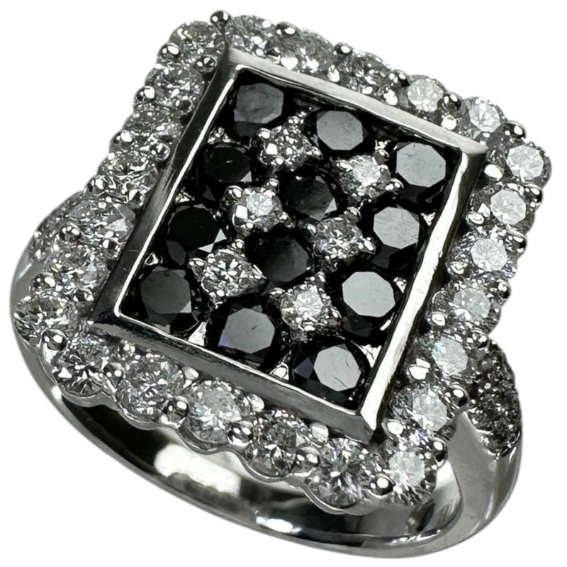 13号 ブラックダイヤモンド 0.95ct ダイヤモンド 1.08ct リング・指輪 K18WGホワイトゴールド 18金 8.0g レディース
【中古】【真子質店】【NN】




【IDIS】