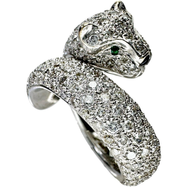 14.5号 豹/パンサーモチーフ エメラルド 0.02ct ダイヤモンド 3.83ct リング・指輪 K18ゴールド 18金 12.5g レディース
【中古】【真子質店】【NN】




【TMiYx】