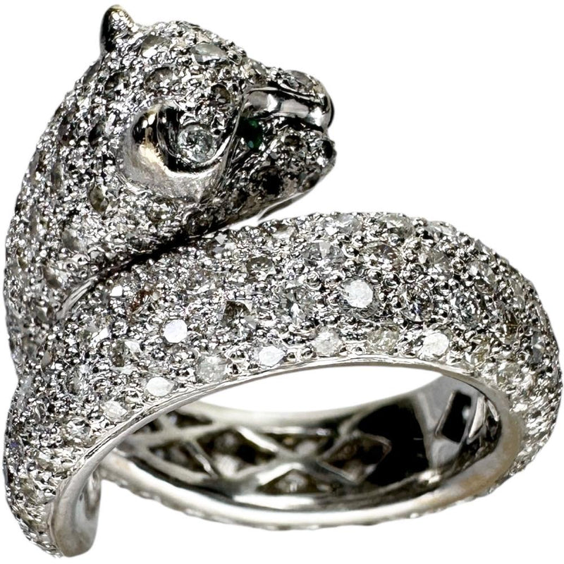 14.5号 豹/パンサーモチーフ エメラルド 0.02ct ダイヤモンド 3.83ct リング・指輪 K18ゴールド 18金 12.5g レディース
【中古】【真子質店】【NN】




【TMiYx】