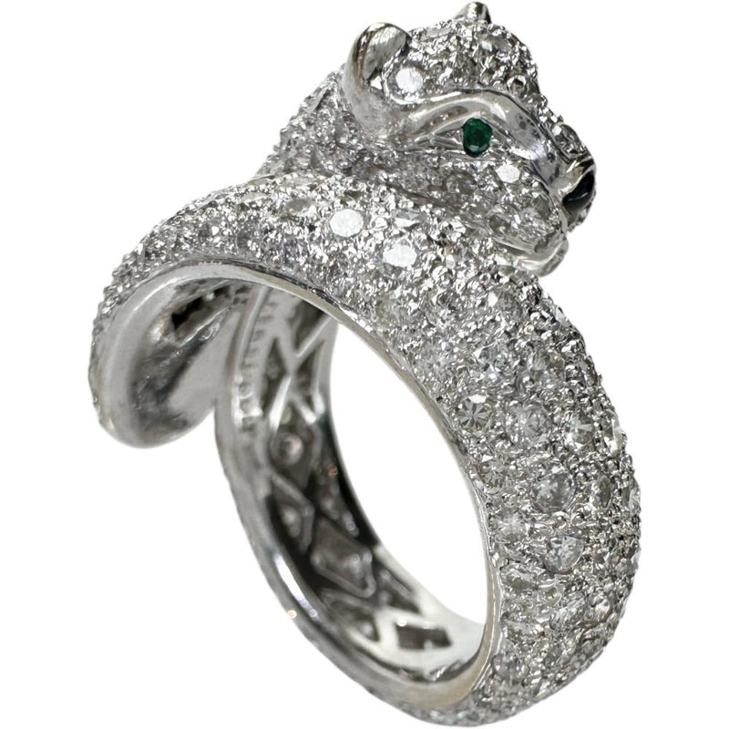 14.5号 豹/パンサーモチーフ エメラルド 0.02ct ダイヤモンド 3.83ct リング・指輪 K18ゴールド 18金 12.5g レディース
【中古】【真子質店】【NN】




【TMiYx】