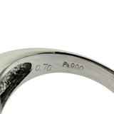 14.5号 ルビー 計0.76ct ダイヤモンド 計0.65ct リング・指輪 Pt900プラチナ 9.3g レディース 【中古】【真子質店】【NN】 【KST】
