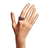14.5号 ルビー 計0.76ct ダイヤモンド 計0.65ct リング・指輪 Pt900プラチナ 9.3g レディース 【中古】【真子質店】【NN】 【KST】