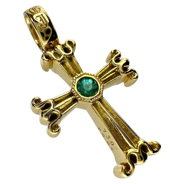 【Gaudi/ガウディ】 パライバトルマリン 0.07ct ペンダントトップ K18ゴールド 18金 4.5g レディース 【中古】【真子質店】【NN】 【YYx】