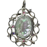 ミスティッククオーツ 22.94ct サファイヤ 0.65ct ダイヤモンド 0.12ct ペンダントトップ K18WGホワイトゴールド 18金 10.0g レディース
【中古】【真子質店】【NN】




【YYx】