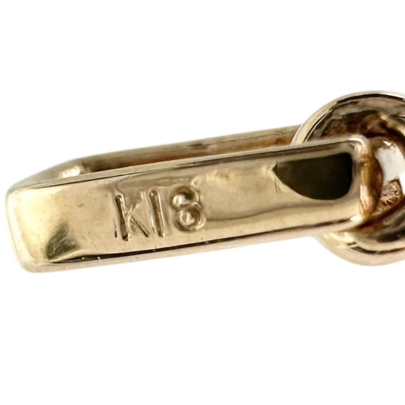 モルガナイト 4.74ct ダイヤモンド 0.50ct ペンダントトップ K18ゴールド 18金 3.7g レディース 【中古】【真子質店】【NN】 【KKx】