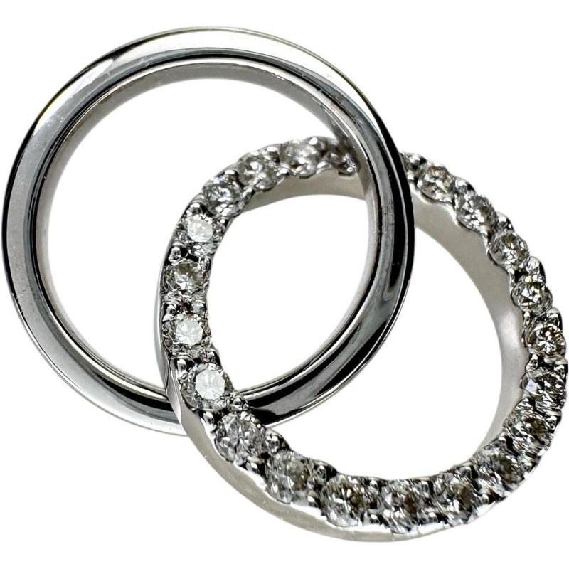 【Vendome Aoyama/ヴァンドーム青山】 ダイヤモンド 計0.27ct ペンダントトップ K18WGホワイトゴールド 18金 2.7g レディース 【中古】【真子質店】【NN】 【DDx】