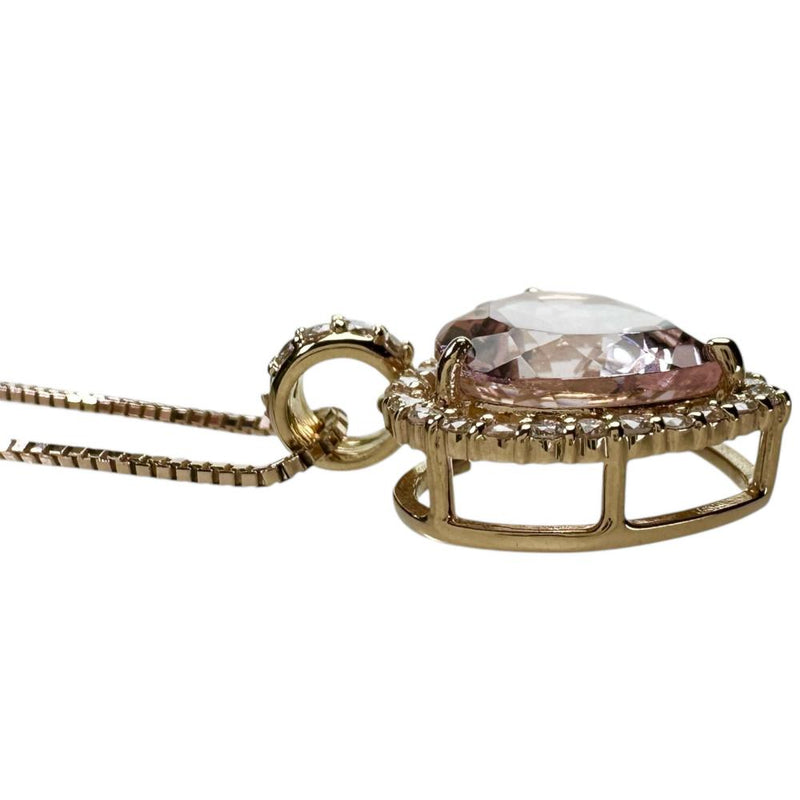 モルガナイト 3.22ct ダイヤモンド 計0.31ct ネックレス K18ゴールド 18金 5.0g 45.5cm レディース
【中古】【真子質店】【NN】




【KKMo】