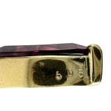 ロードライトガーネット 5.05ct ダイヤモンド 0.13ct ネックレス K18ゴールド 18金 15.5g 50cm レディース 【中古】【真子質店】【NN】 【ISTMo】