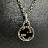【GUCCI/グッチ】 ネックレス インターロッキングG シルバー925 7.4g 50cm シルバー ユニセックス 【中古】【真子質店】【GD】 【IMox】
