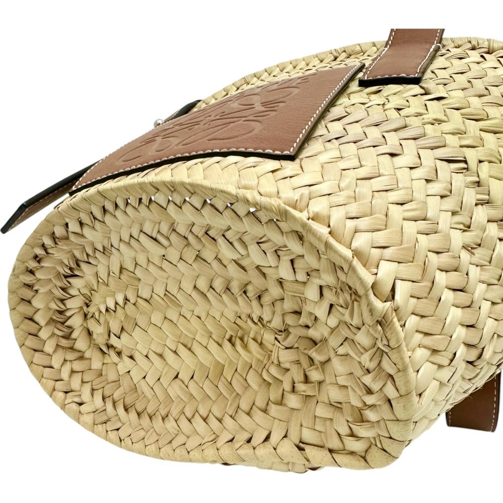 LOEWE/ロエベ】 バスケットバッグ スモール ハンドバッグ ラフィア