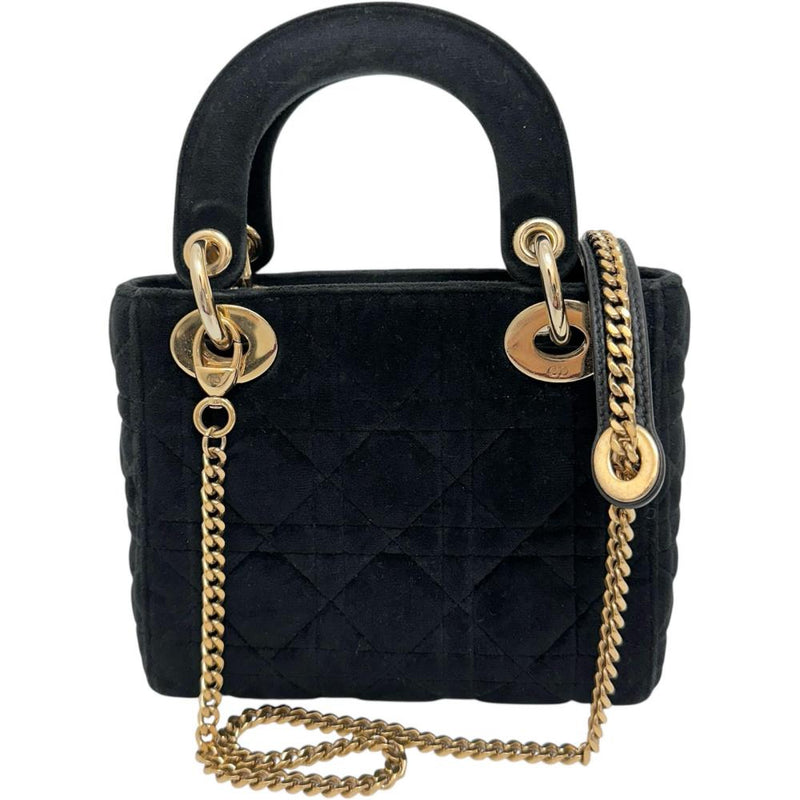 【Christian Dior/クリスチャンディオール】 レディディオール ミニ 2WAY ショルダーバッグ ハンドバッグ ベロア/ベルベット/ラインストーン ブラック レディース【中古】【真子質店】【BL】




【TMixx】