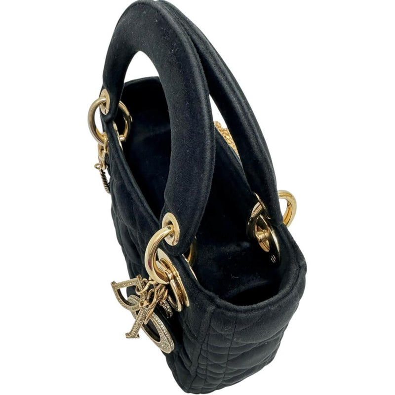 【Christian Dior/クリスチャンディオール】 レディディオール ミニ 2WAY ショルダーバッグ ハンドバッグ ベロア/ベルベット/ラインストーン ブラック レディース【中古】【真子質店】【BL】




【TMixx】