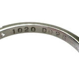 12.5号 エメラルドカットダイヤモンド(L-SI2) 1.020ct リング・指輪 Pt900プラチナ 3.0g レディース 【中古】【真子質店】【NN】 【IKYx】