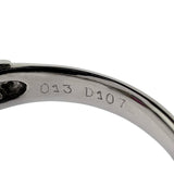 12号 ルビー 0.13ct ダイヤモンド 計1.07ct リング・指輪 Pt900プラチナ 5.9g レディース 【中古】【真子質店】【NN】 【KKx】