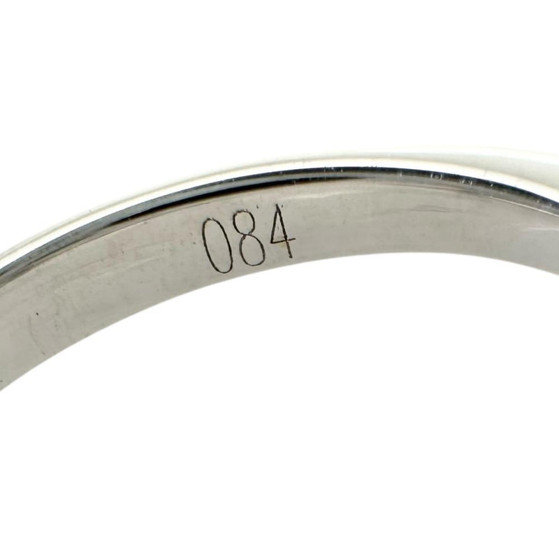 9号 ダイヤモンド 0.84ct リング・指輪 K18WGホワイトゴールド 18金 3.2g レディース 【中古】【真子質店】【NN】 【MoMiMa】