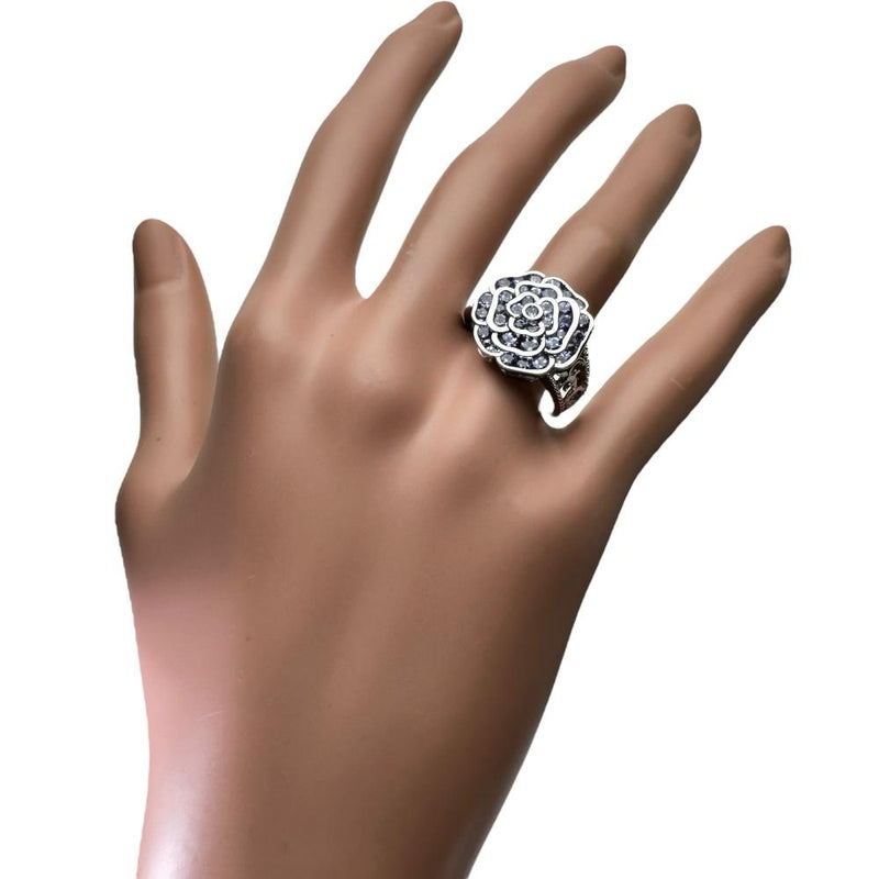 17号 フラワーモチーフ　薔薇モチーフ タンザナイト 1.66ct リング・指輪 K18WGホワイトゴールド 18金 8.0g レディース
【中古】【真子質店】【NN】




【IxMaD】