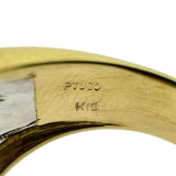 11号 サファイア 計0.26ct ダイヤモンド 計0.14ct リング・指輪 K18ゴールド 18金/Pt900プラチナ 7.8g レディース 【中古】【真子質店】【NN】 【MiMix】