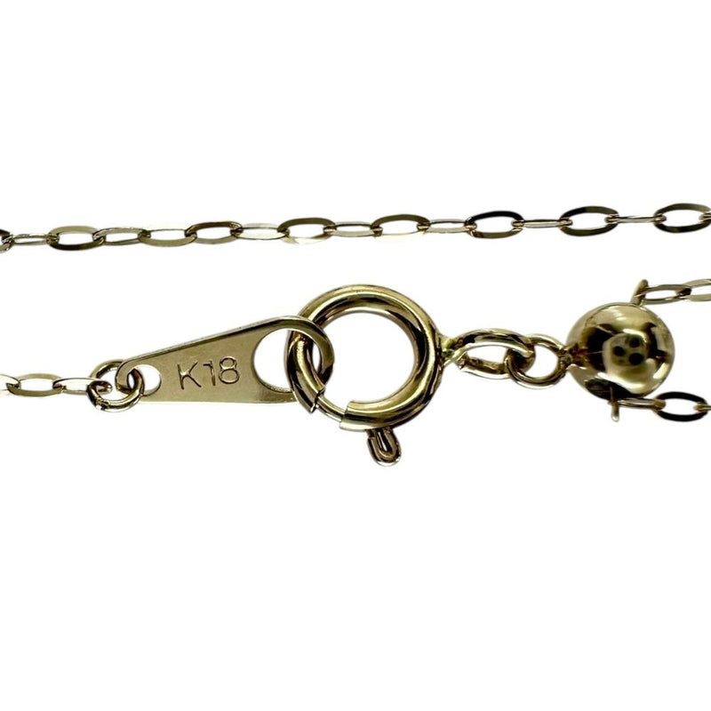 アメジスト 4.50ct ネックレス K18ゴールド 18金 2.4g 50cm レディース 【中古】【真子質店】【NN】 【TxS】