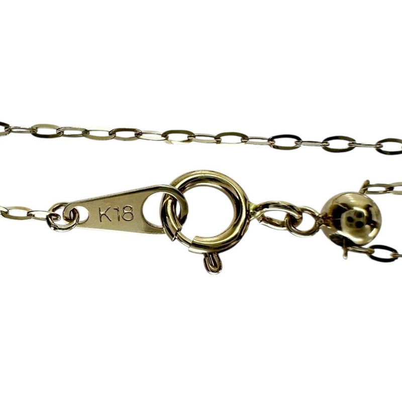 アメジスト 4.50ct ネックレス K18ゴールド 18金 2.4g 50cm レディース 【中古】【真子質店】【NN】 【TxS】