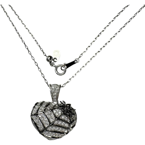 ハート スパイダー 蜘蛛モチーフ ダイヤモンド 0.66ct ネックレス K18WGホワイトゴールド 18金 6.1g 45cm レディース
【中古】【真子質店】【NN】




【STD】