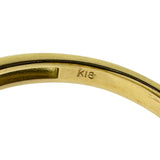 7号 ピンキー ダイヤモンド 計0.15ct リング・指輪 K18ゴールド 18金 1.5g レディース 【中古】【真子質店】【NN】 【TMaI】