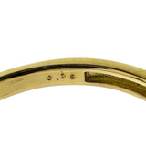 7号 ピンキー ダイヤモンド 計0.15ct リング・指輪 K18ゴールド 18金 1.5g レディース 【中古】【真子質店】【NN】 【TMaI】
