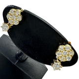 ぶら下がり ダイヤモンド 0.15/0.15ct ピアス K18ゴールド 18金 1.8g レディース 【中古】【真子質店】【NN】 【MaxMi】