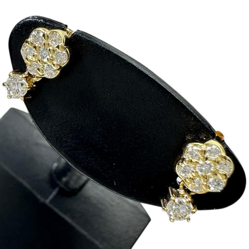 ぶら下がり ダイヤモンド 0.15/0.15ct ピアス K18ゴールド 18金 1.8g レディース 【中古】【真子質店】【NN】 【MaxMi】