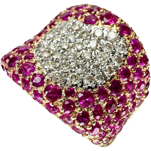 12号 ハートモチーフ ルビー 3.35ct ダイヤモンド 0.53ct リング・指輪 K18PGピンクゴールド 18金 12.5g レディース
【中古】【真子質店】【NN】




【IMiST】
