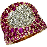 12号 ハートモチーフ ルビー 3.35ct ダイヤモンド 0.53ct リング・指輪 K18PGピンクゴールド 18金 12.5g レディース
【中古】【真子質店】【NN】




【IMiST】