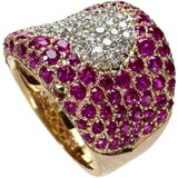 12号 ハートモチーフ ルビー 3.35ct ダイヤモンド 0.53ct リング・指輪 K18PGピンクゴールド 18金 12.5g レディース
【中古】【真子質店】【NN】




【IMiST】