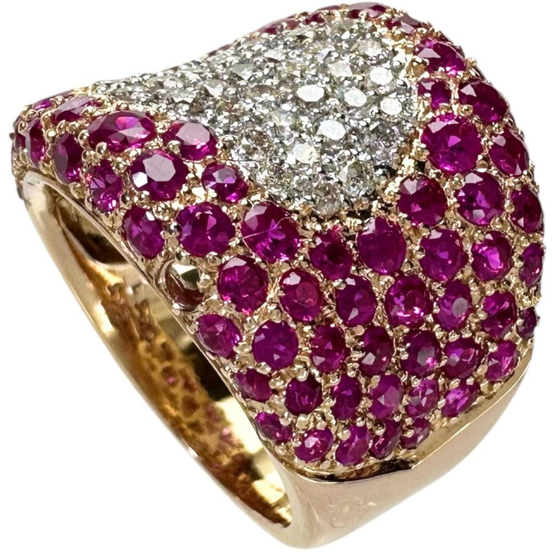 12号 ハートモチーフ ルビー 3.35ct ダイヤモンド 0.53ct リング・指輪 K18PGピンクゴールド 18金 12.5g レディース
【中古】【真子質店】【NN】




【IMiST】