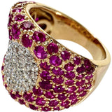 12号 ハートモチーフ ルビー 3.35ct ダイヤモンド 0.53ct リング・指輪 K18PGピンクゴールド 18金 12.5g レディース
【中古】【真子質店】【NN】




【IMiST】