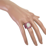 12号 ハートモチーフ ルビー 3.35ct ダイヤモンド 0.53ct リング・指輪 K18PGピンクゴールド 18金 12.5g レディース
【中古】【真子質店】【NN】




【IMiST】