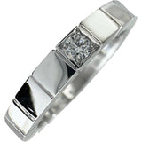 10号【CARTIER/カルティエ】 1PD ダイヤモンド リング・指輪 ラニエール K18WGホワイトゴールド 18金 6.1g 50 レディース 【中古】【真子質店】【BL】 【MiTMo】