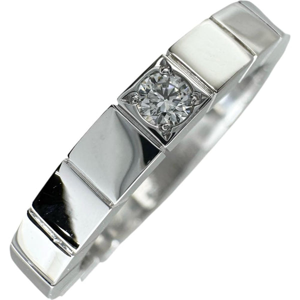 10号【CARTIER/カルティエ】 1PD ダイヤモンド リング・指輪 ラニエール K18WGホワイトゴールド 18金 6.1g 50 レディース 【中古】【真子質店】【BL】 【MiTMo】