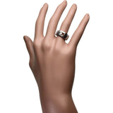 10号【BVLGARI/ブルガリ】 リング・指輪 パレンテシ K18WGホワイトゴールド 18金 6.4g 50 レディース 【中古】【真子質店】【BL】 【MiTMo】