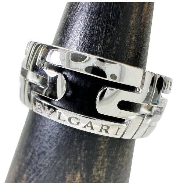 10号【BVLGARI/ブルガリ】 リング・指輪 パレンテシ K18WGホワイトゴールド 18金 6.4g 50 レディース 【中古】【真子質店】【BL】 【MiTMo】