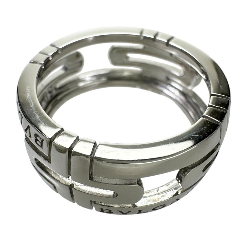 10号【BVLGARI/ブルガリ】 リング・指輪 パレンテシ K18WGホワイトゴールド 18金 6.4g 50 レディース 【中古】【真子質店】【BL】 【MiTMo】