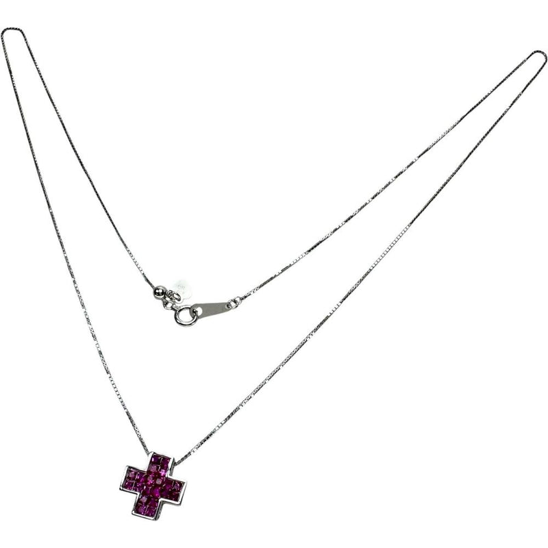 ミステリーセッティング ルビー ネックレス K18WGホワイトゴールド 18金 3.5g 45cm レディース
【中古】【真子質店】【NN】




【DMoI】