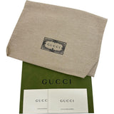 【GUCCI/グッチ】 GGマーモント　ミニカメラバッグ 772759 スーパーミニバッグ ショルダーバッグ レザー ブラックレザー/ゴールド金具 レディース【中古】【真子質店】【BL】 【KMix】