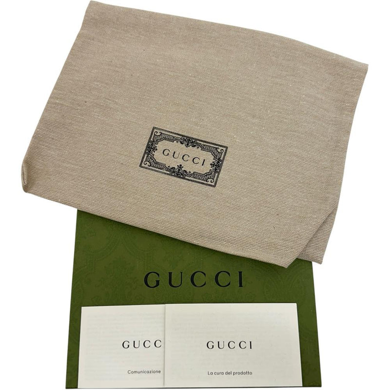 【GUCCI/グッチ】 GGマーモント　ミニカメラバッグ 772759 スーパーミニバッグ ショルダーバッグ レザー ブラックレザー/ゴールド金具 レディース【中古】【真子質店】【BL】 【KMix】