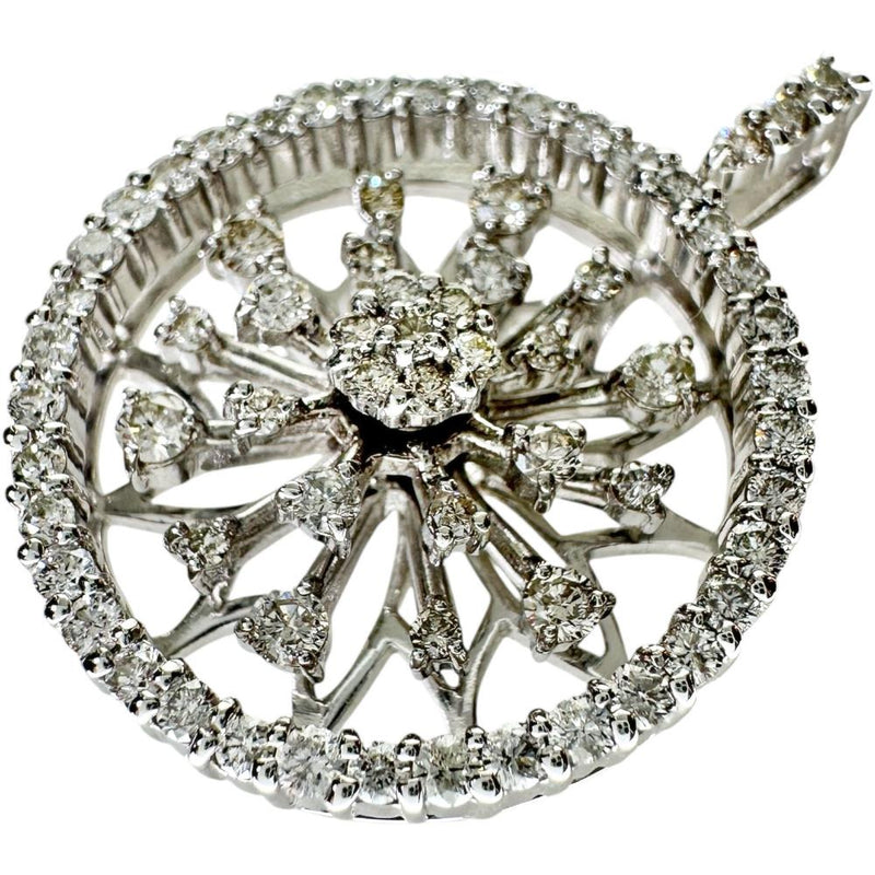 ダイヤモンド 1.05ct ペンダントトップ K18WGホワイトゴールド 18金 7.7g レディース 【中古】【真子質店】【NN】 【IIKK】